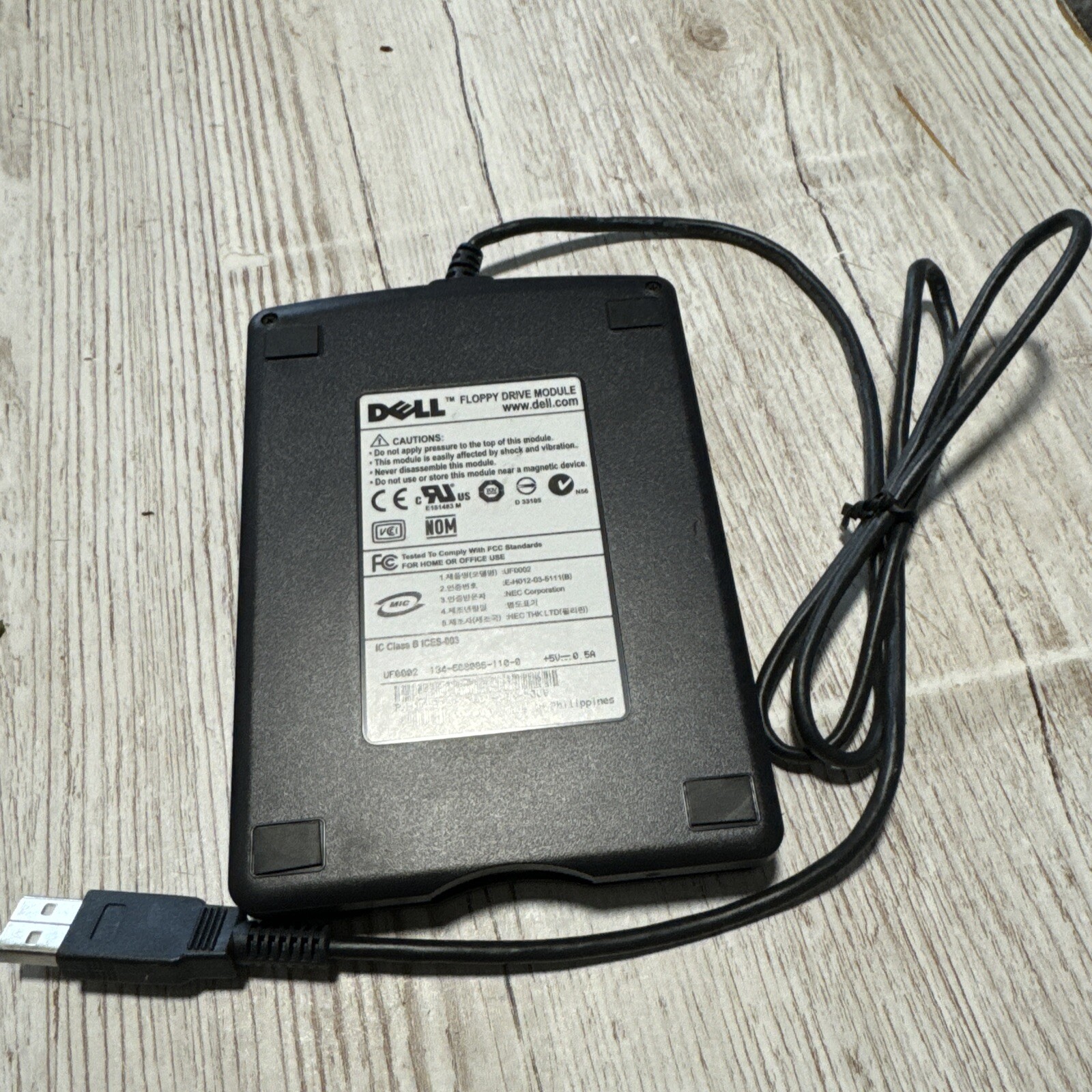 Dell USB External Floppy Drive Module For Home Or Office Use eBay