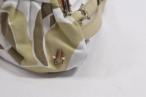 Nixon Jenna & Lina Beige Side Pockets Expandable Bag Purse & Wristlet Combo Set - Picture 11 of 18