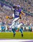 JUSTIN JEFFERSON SIGNED AUTOGRAPH 8X10 PHOTO MINNESOTA VIKINGS