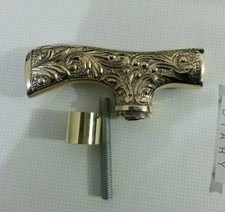 Only Handle Victorian brass designer handle for cane walking stick vintage