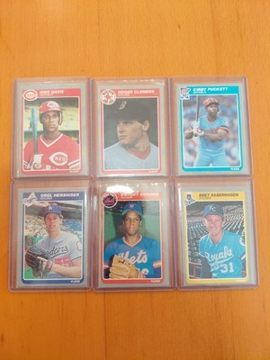 1985 Fleer Baseball Card Complete Set 1-660 NrMt-Mint - Hand Collated '85-'88