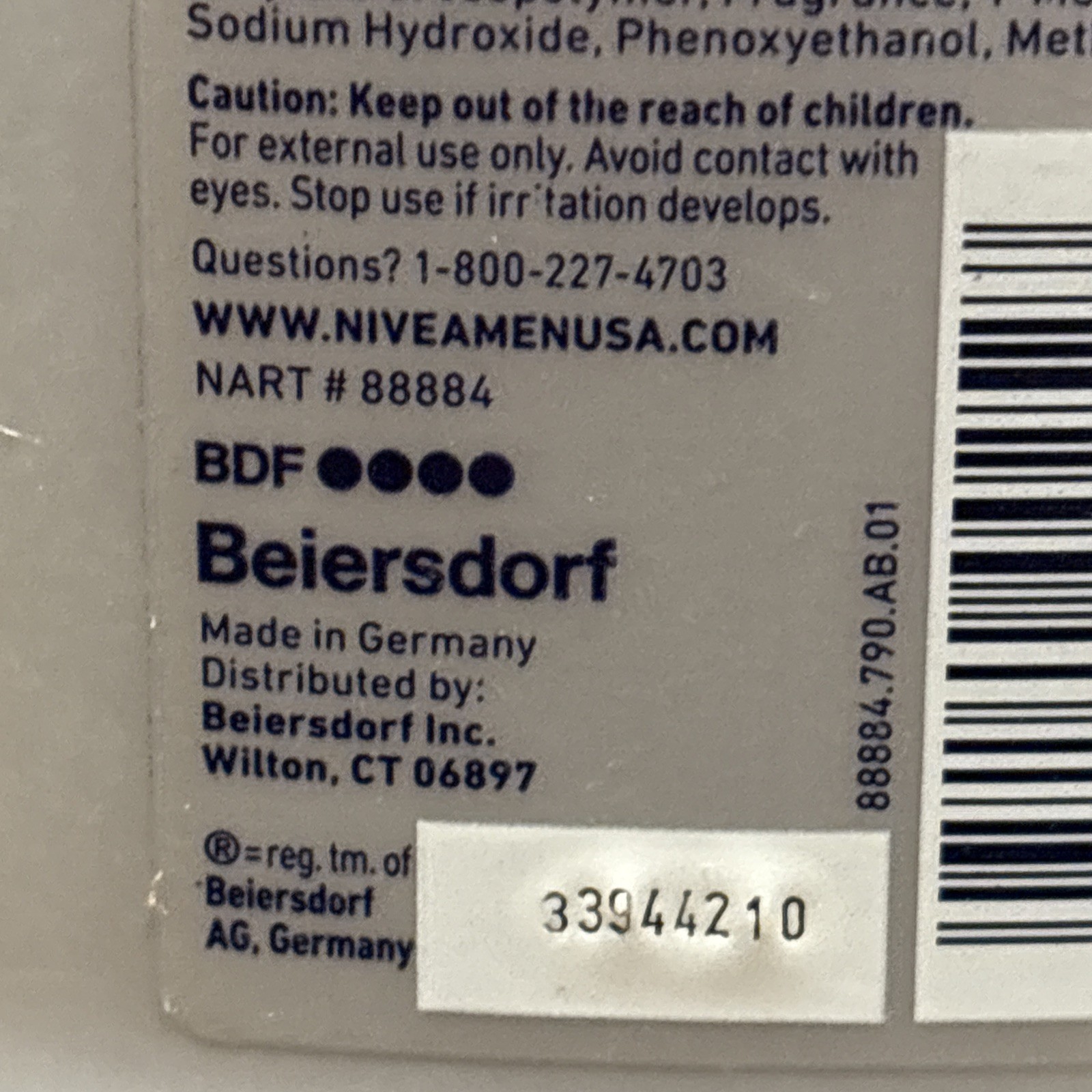 Lot Of 2 Nivea Men Energy Double Action Balm Q10 Soothes And Energizes 3.3oz