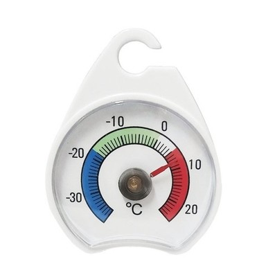 Mini Refrigerator Thermometer Digital Hook Thermometers with Red Indicator