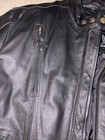 Himalaya Motor Bike Wear Jacket Mens 2XL 46 Black Leather Motorcycle Biker Coat — photo 4