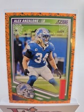 2025 Score - Alex Anzalone #92 Pumpkin Detroit Lions 