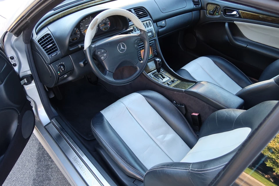 Mercedes-Benz Clase CLK 55 AMG 2002 cupé 86 k V8 cuero térmico luna GPS Foto 4 de 4