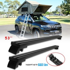 For Jeep Compass 2017-26 53 Roof Rack Cross Bar 300kg Heavy Duty Rooftop Tent