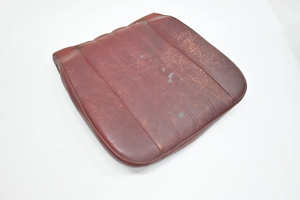 ⭐82-88 Funda Cojín Asiento Cuero Inferior Delantero Derecho o Izquierdo BMW Serie E28 5 Fabricante Original Foto 3 de 4