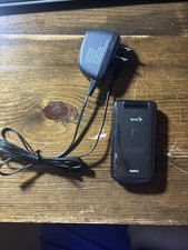 Sanyo Mirro SCP-3810 Black Sprint Cellular Flip Phone