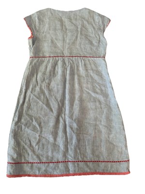 knee length dresses for ladies Arabella Linen Blend Dress-Pink Heather main image 1