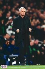 JOSE MOURINHO SIGNED FOOTBALL LEGEND 12x8 PHOTOGRAPH (ACG CERT AG18176)