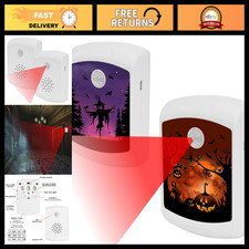 Halloween Motion Sensor Sound Boxes - 6 Scary Sound Effects, Party Decor, Set of