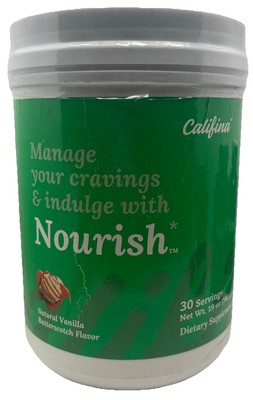 NOURISH by Califina Vegan Intermittent-Fasting Plant Protein Shake Powder 5/26