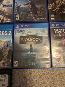 15 PS4 games, - Assassin's Creed, God of war, fallout, rdr2, READ DESCRIPTION.