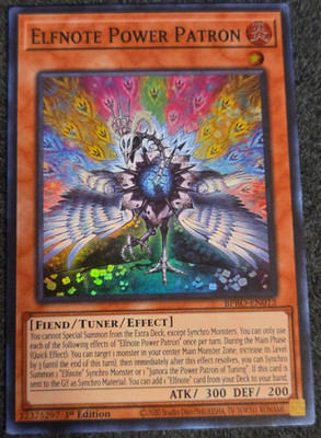 Elfnote Power Patron BPRO-EN013 - Super Rare - 1st Ed. -NM
