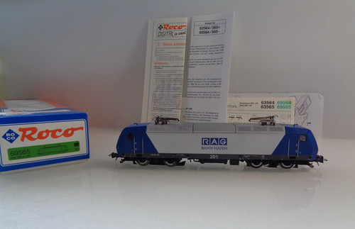 Roco H0 69565 AC E-Lok 201 der RAG Bahn Hafen in OVP digital für Märklin BH4859 | Condition: Gebraucht
