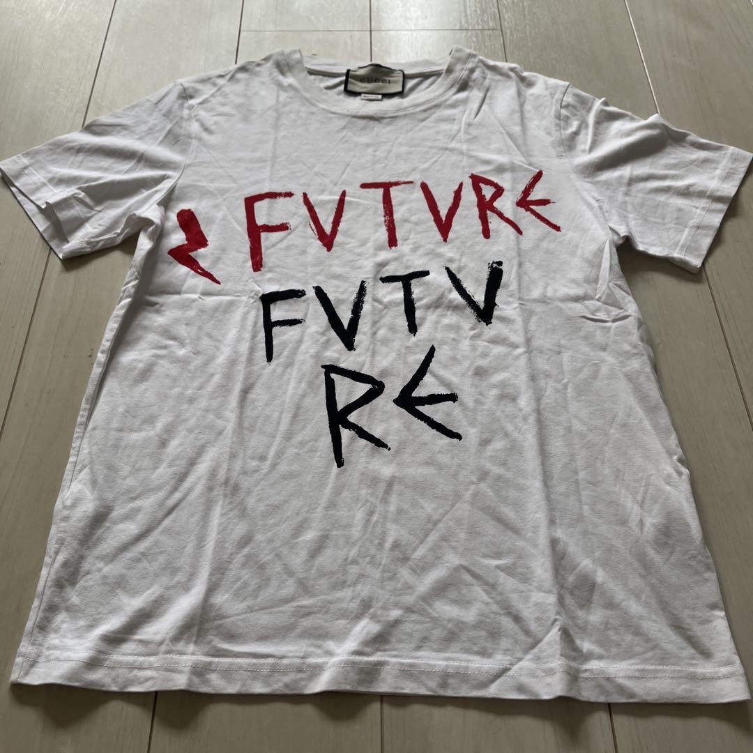 Gucci Cotton Logo T-Shirt in Size L for Men