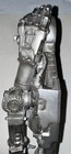 CL6655 Steampunk Sweethearts - Machine Age BOTS Wall Sculpture Plaque AI Love — photo 7