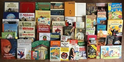 60 Kinderbücher Jugendbücher Kinderbuch Kinder Basteln Märchen Mädchen Paket Ver