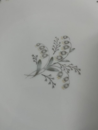 2 Noritake China Natalie 5815 - Salad/dessert Plate-8 1/4" Diameter LilyValley - Picture 2 of 3