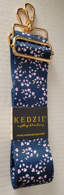 Kedzie Midnight Meadows Interchangeable Bag Strap Adjustable Crossbody