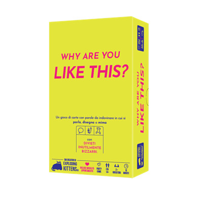 Warum gefällt euch das? Italienisch Brettspiel Exploding Kittens