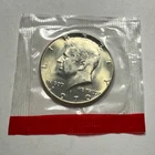 1970 D Kennedy Half Dollar 40% Silver from Uncirculated Set in Mint Cello