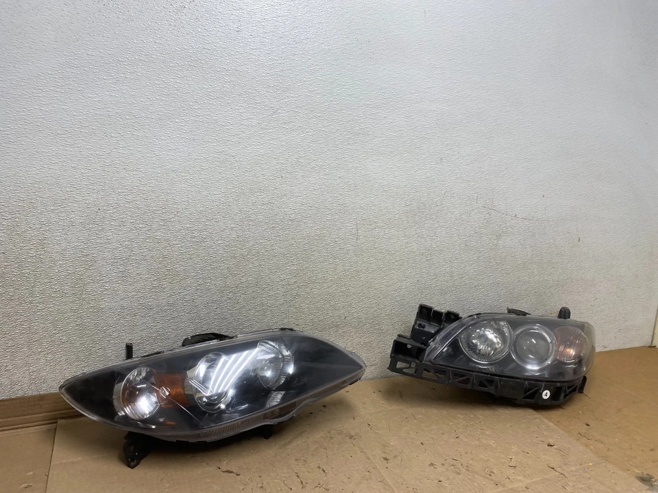 Faros halógenos laterales izquierdo+derecho Mazda 3 2004 a 2009 sedán U6891 DW Foto 3 de 4