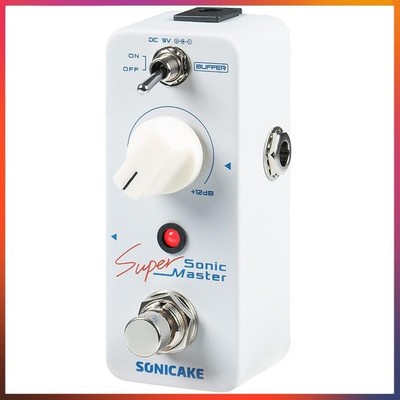 Gitarren-Effektpedal   Boost Buffer für klaren Sound und verbesserte Tonqualität