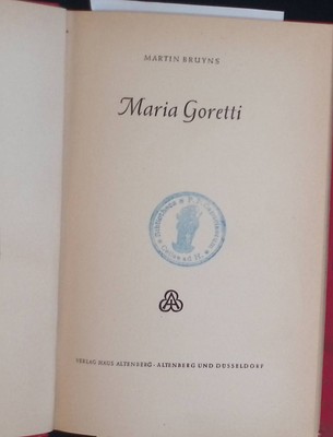 Maria Goretti. Bruyns, Martin: 2119119