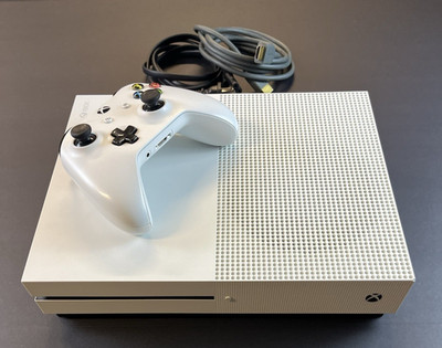 Microsoft Xbox One S 1 TB Console with 1 Controller AC/HDMI Cords Free Shipping