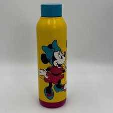 Disney Parks Mickey  Minnie Mouse Water Bottle Stainless Steel New with Tag