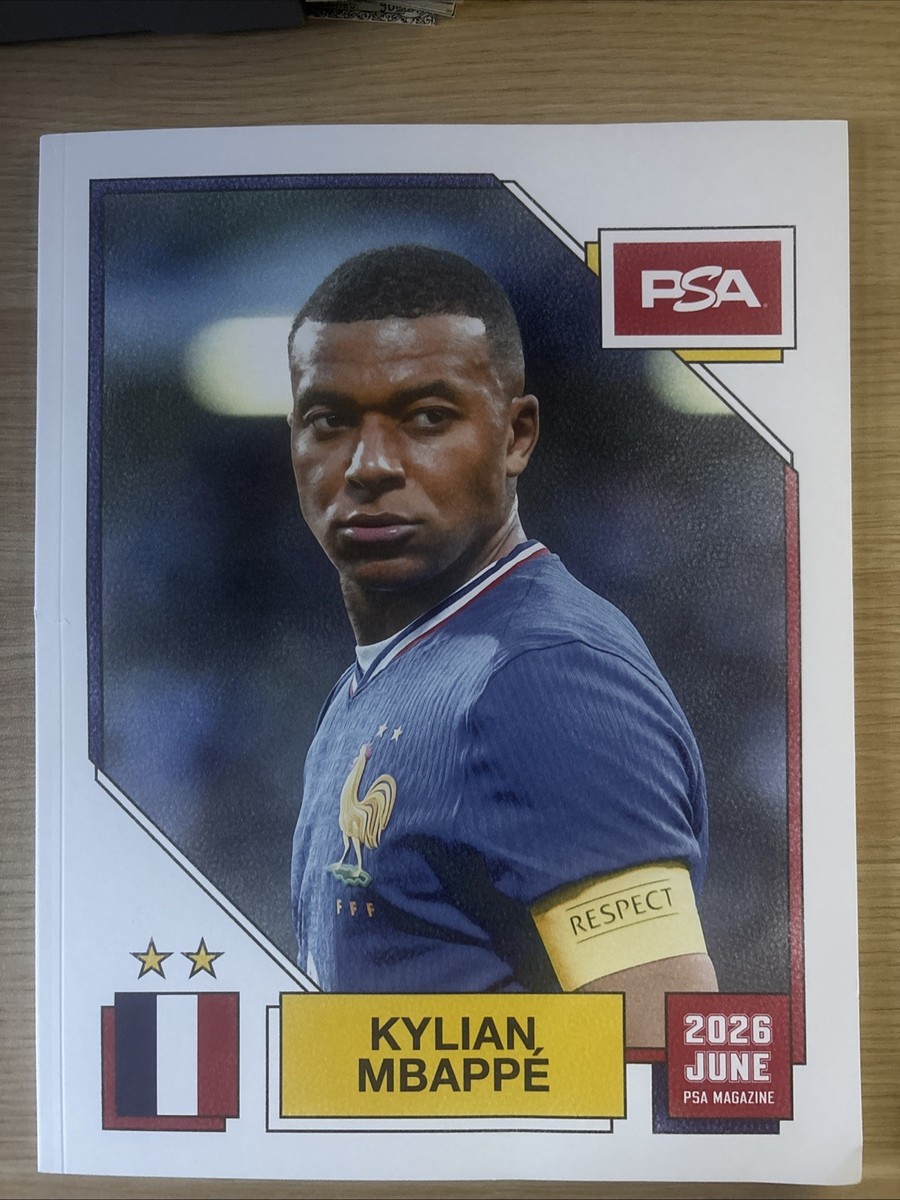 PSA Magazine #54 June 2026 Kylian Mbappe World Cup Cover Price