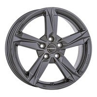 1X Borbet Design T10 Mistral Anthracite Glossy 8.0Jx18 5X112 ET48