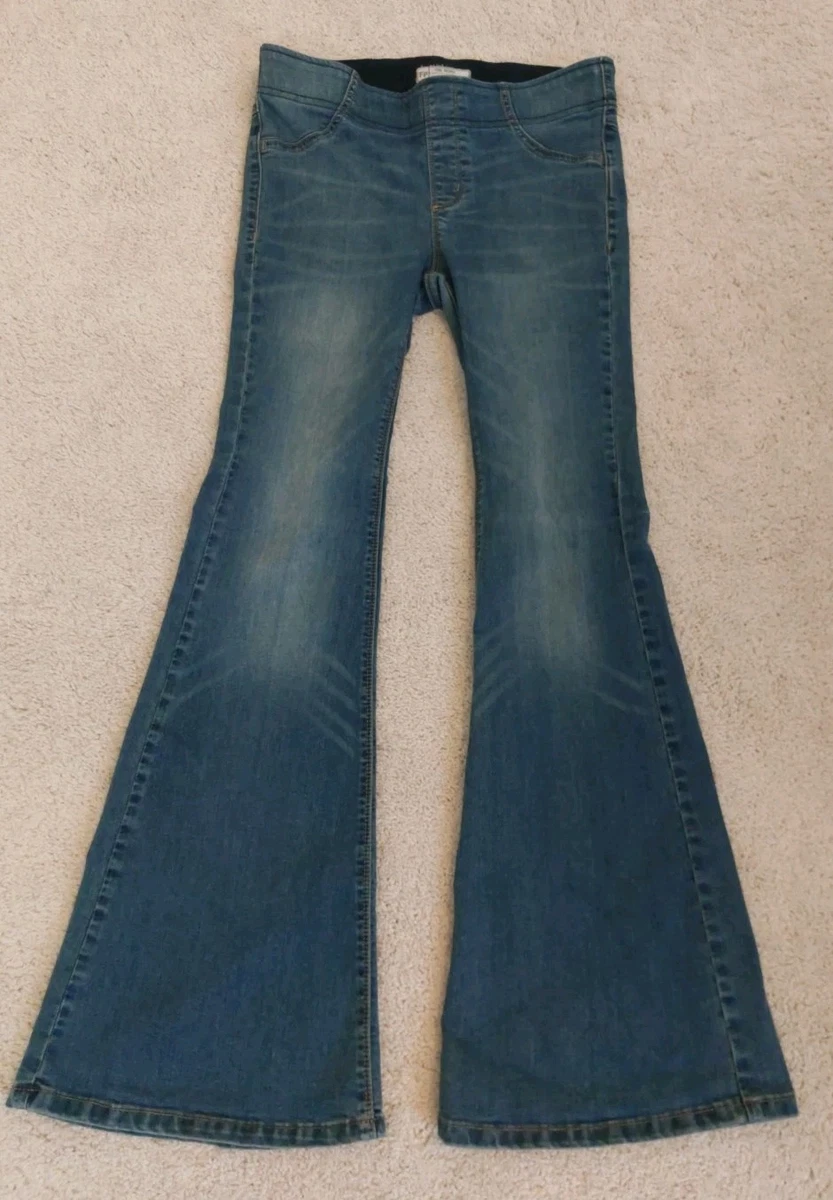 Pantalon Skinny (jegging) Free People En Dentelle Collée Et Super Extensible - Neuf Avec étiquettes, Taille 28
