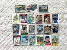 Oakland Athletics A's Lot of (37) In Person TTM Autograph Auto 1964-2016 Star RC