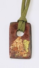 Rustic RAKU PENDANT