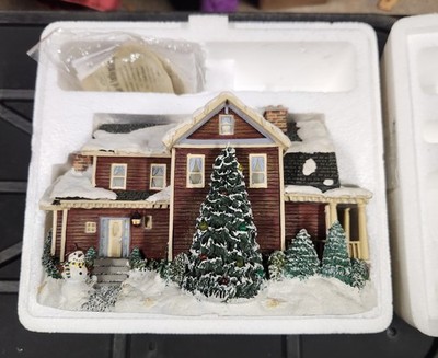 Terry Redlin Hawthorne Winter Memories Village Collection - with COAs