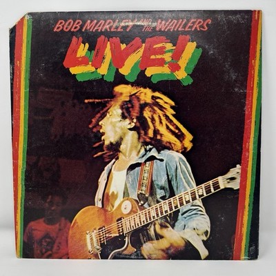 BOB MARLEY & THE WAILERS Live! ISLAND ILPS-9376 Original 1975 US Pressing
