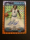 2024 Topps Chrome Basketball Orange Geometric Refractor Nick Smith Jr. #TCA-NS