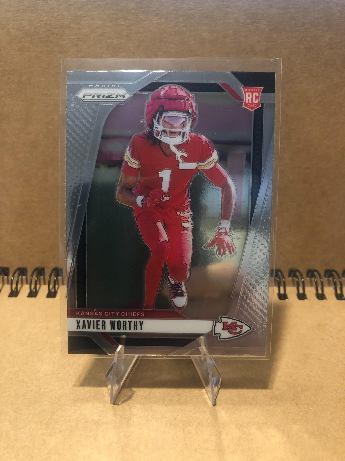 2024 Panini Prizm - Rookies Xavier Worthy #399 Silver Prizm (RC)