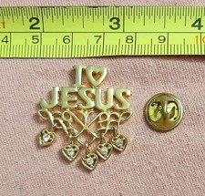 "I Love Jesus" Rhinestone Bedazzled Black Baseball Cap — listing 2