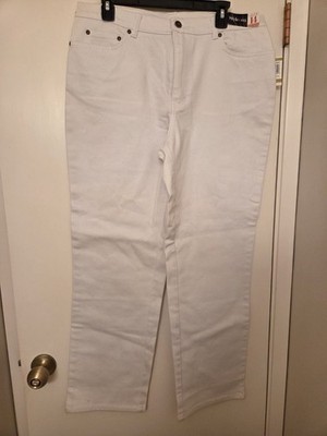 Style & Co Jeans Women s size 14 White High Rise Straight Leg NWT