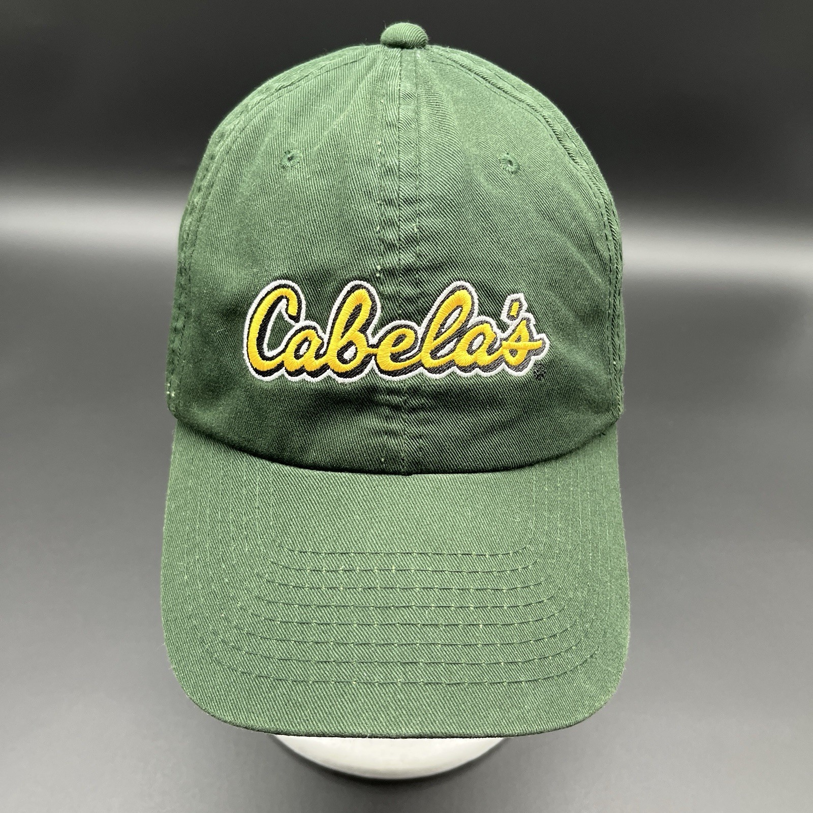 Cabela's Hat Green Adjustable Strapback Cap OSFM - image 1