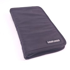 Case Logic CD Case Holds 24 CDs Zipper black Good for Car Storage