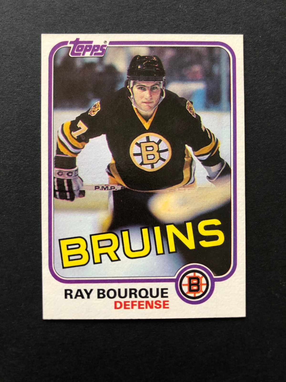 Ray Bourque 1981-82 Topps #5 - NM / Mint