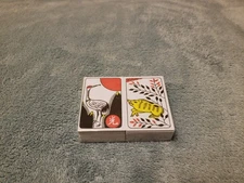 Vintage NEW Korean Air Hwatu Playing Card Game Deck Korean No Box