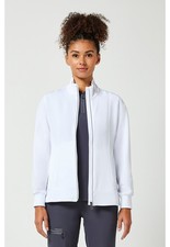 White Healing Hands 360 Scrubs Carly Jacket 5068 WHITE
