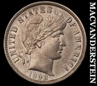 1898-O Barber Dime - Scarce  High Grade  Semi-key  Better Date  #J9754