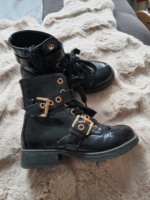 Friboo Mädchen Stiefeletten Boots Schuhe schwarz Gr. 33